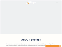 Tablet Screenshot of got-reps.com